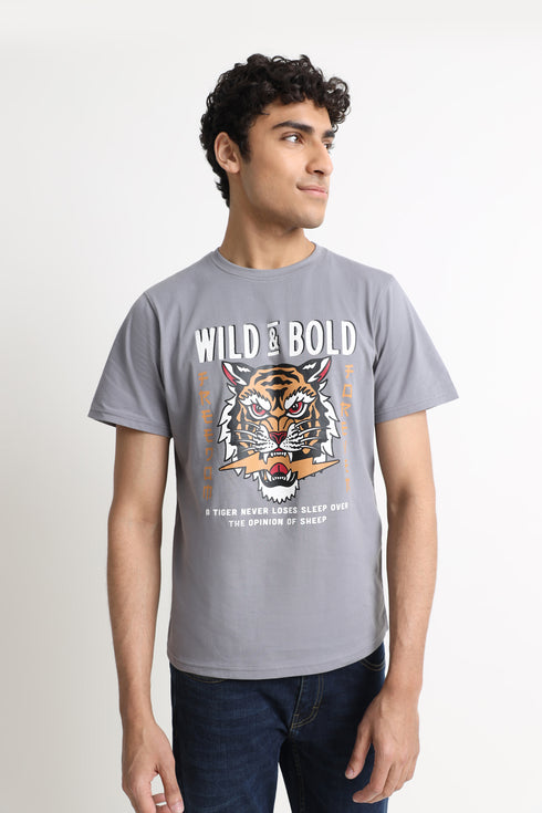 Wild and Bold Graphic T-Shirt